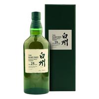  SUNTORY/三得利 单一麦芽 日本威士忌  25年珍藏 43%vol 瓶装 白州25年珍藏
