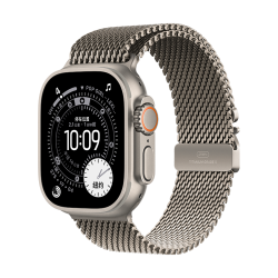 Apple GPS+蜂窝网络 Apple Watch Ultra 3+原色钛金属米兰尼斯表带  49mm