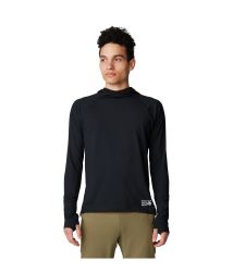 Mountain Hardwear 男式 Butter M 连帽衫, 黑色