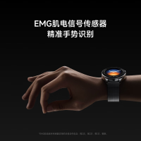 小米 MI）Xiaomi Watch 5 小米手表 全智能旗舰手表 智能手势控制 健身房模式 黑色氟胶表带款