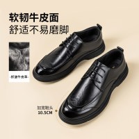 奥康 男鞋休闲皮鞋商务正装真皮舒适系带圆头时尚鞋 1253214018B