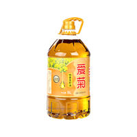 爱菊 特香菜籽油低芥酸非转基因物理压榨食用油5L