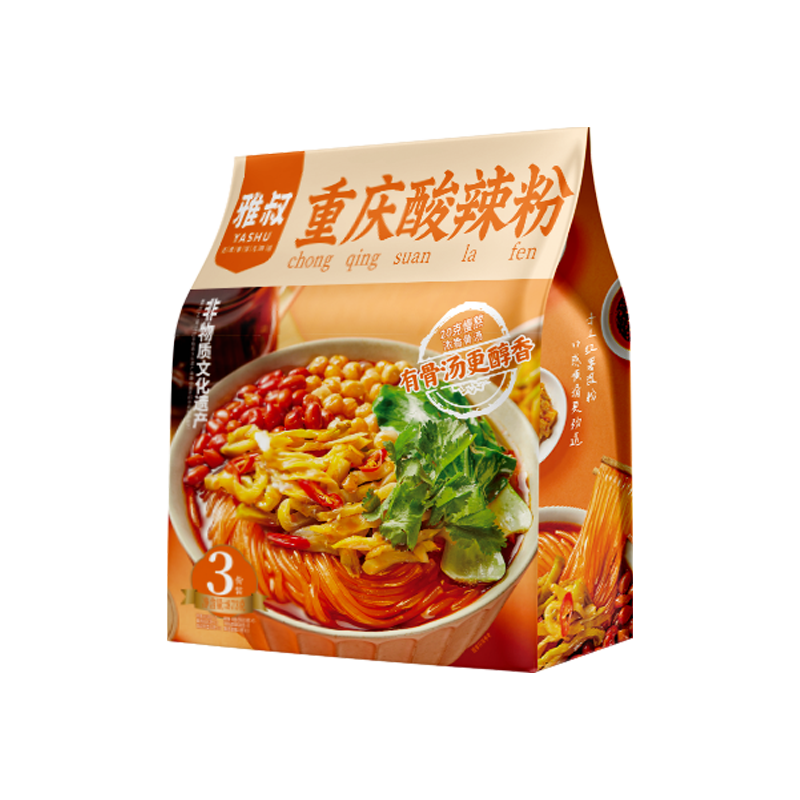  雅叔 重庆豌杂面+酸辣粉