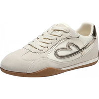 百丽 舒适 女士运动鞋 米色 36