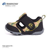 MoonStar/月星 透气 儿童学步鞋 棕色 20 (内长12.5cm适合脚长12cm)