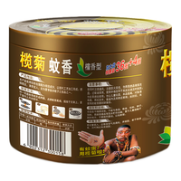 lanju/榄菊 驱蚊 蚊香 檀香型线香40圈三筒