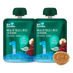 英氏 Engnice）1阶畅益清苹果香蕉泥85g*2 婴幼儿辅食水果泥宝宝果泥婴儿零食
