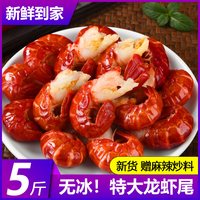  嵩海生鲜 无冰衣 龙虾尾