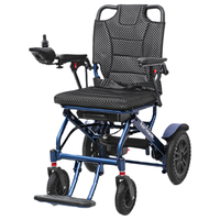 ENKO德国电动轮椅D15老人轮椅可上飞机折叠轮椅轻便超轻家用代步车 【超轻款D14】 车身仅重18.6KG