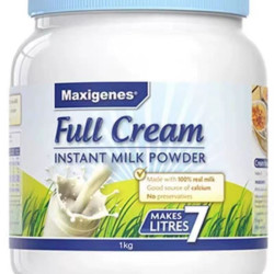 美可卓 蓝胖子全脂高钙脱脂营养成人奶粉 1kg