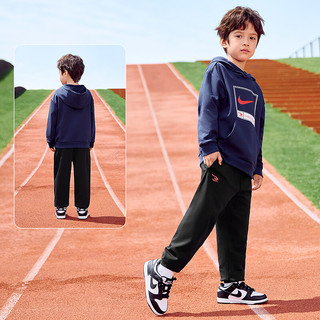  NIKE/耐克 纯棉舒适 儿童套装 靛蓝色 【春秋纯棉舒适】 (1491) 160 /80 【身高158-170cm】