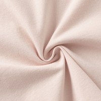  DAVE&BELLA/戴维贝拉 A类 儿童长袖半高领T恤 粉色-面料展示 