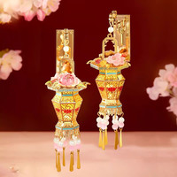 赋闲 可发光冰箱贴 故宫花篮宫灯·冰箱贴