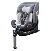  innokids 360度旋转 儿童座椅+isofix接口+支撑腿