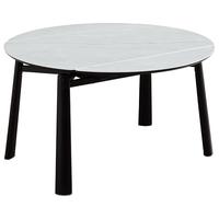  QuanU/全友 可折叠功能伸缩 圆形餐桌 【钢化玻璃】功能餐桌