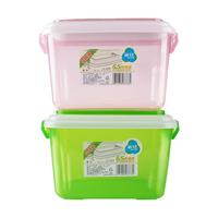 CHAHUA 茶花 2843P 收纳箱 6.5L 粉色