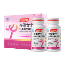 汤臣倍健 女士复合维生素矿物质片  礼盒装60粒两盒装