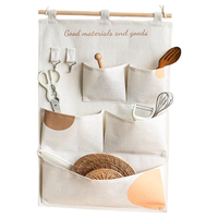  圆本 大容量 布艺收纳挂袋