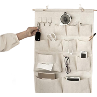  圆本 悬挂 布艺墙挂式收纳挂袋