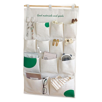  圆本 门后悬挂 布艺收纳挂袋