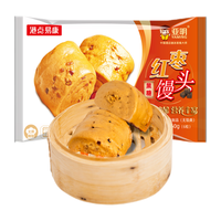亚明 快手早餐 黑糖红枣馒头 黑糖红枣馒头 360g*3