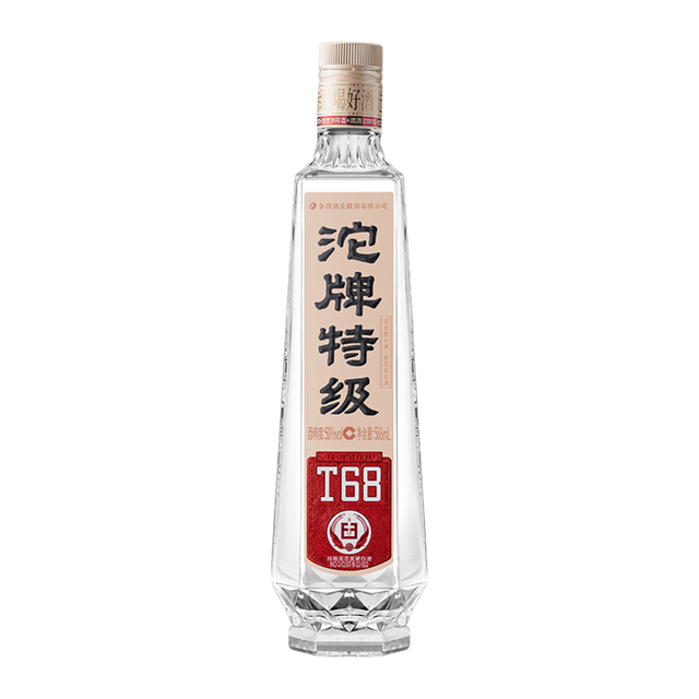今日必买：沱牌 特级T68 浓香型白酒 50%vol 588mL 单瓶装