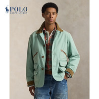 Polo Ralph Lauren 拉夫劳伦 男装 经典款帆布户外夹克RL100553 440-做旧薄荷色 2XL