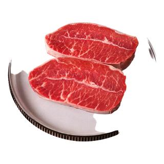  鲜聚汇 谷饲 澳洲板腱牛排 澳洲板腱1000g(6-8片)