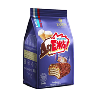 阿孔特 冰淇淋味巧克力拉丝威化饼干 260g