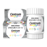  Centrum/善存 维生素d矿物质B族vc铬锌叶酸烟酰胺 中老年多维元素片 【60片*3盒】多件更优-180天用量