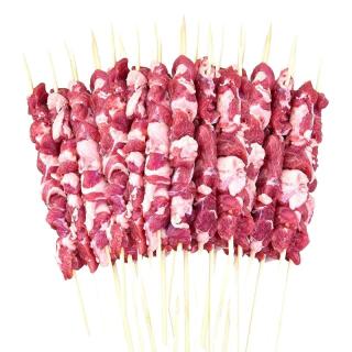  锡林之星 新鲜原切 羊肉串  包装 960g