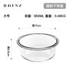  楚歌质优品 耐热400度 高硼硅玻璃碗 【圆款】大号