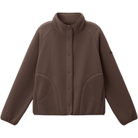 Beneunder/蕉下 保暖 女士摇粒绒外套 秋岩棕 L