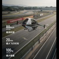 快轮 载人飞行器 X4飞行器超轻型飞行器CES全球独家首发限量10架