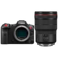  Canon/佳能 全画幅微单相机电影摄影机套装+RF15-35mm F2.8镜头+512G卡+包+备电+UV镜+碳纤维脚架