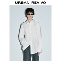 URBAN REVIVO 动物刺绣 女士衬衫