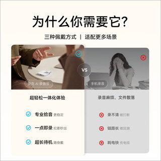 SoundCore 声阔 安克 AI 录音豆 领夹麦克风
