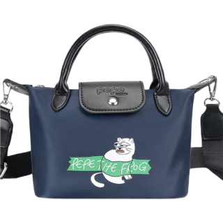 手提包单肩包斜挎包 男女0.29kg超轻包包 轻奢送闺蜜 腊肠狗