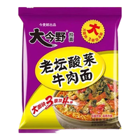  今麦郎 多口味 方便面 老坛酸菜牛肉面