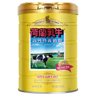 淘金币67.61元：荷兰乳牛 高钙营养成人奶粉 800g