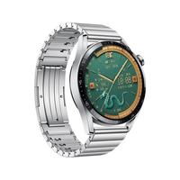 华为 WATCH GT3 蓝牙通话 钢色 46mm 不锈钢表带 智能手表