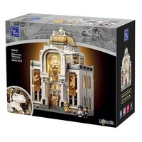  PANTASY/拼奇 85047 益智拼搭 积木恐龙博物馆 灯光