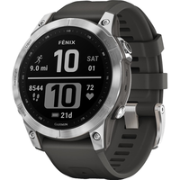 GARMIN 佳明 Fenix 7 运动手表 010-02540-01 银色 47mm