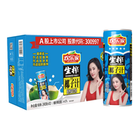 HUANLEJIA 欢乐家 生榨椰子汁 植物蛋白饮料 245g*12听