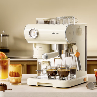 小熊 小白咖系列 KFJ-L15C7 半自动咖啡机 白色