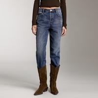 MISS SIXTY 女士复古磨破直筒牛仔裤