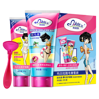  Mayllie/玛贝拉 TOMO-02 全身可用 脱毛膏套装+修护啫喱