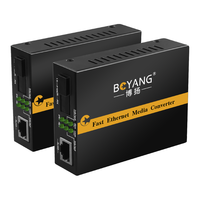 BOYANG/博扬 BY-WG613A/B 千兆单模单纤 光纤收发器