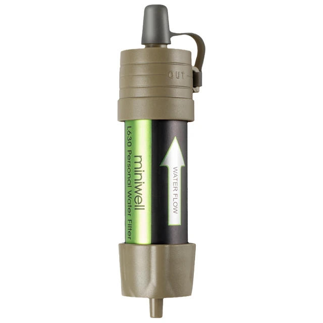  miniwell L630G 便携过滤器 户外净水器 过滤水袋