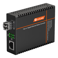  netLINK HTB- 电信级千兆多模双纤 光纤收发器 外置电源